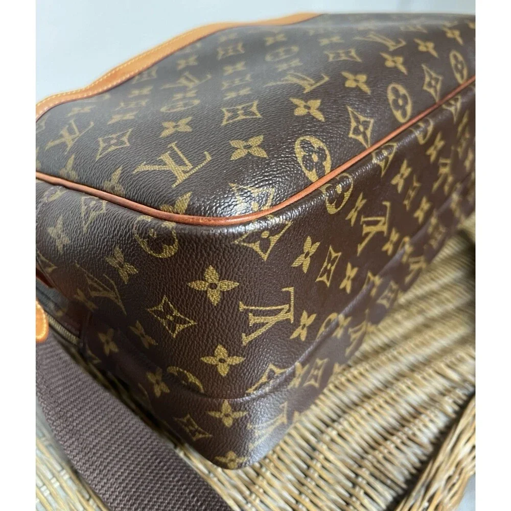 Louis Vuitton Monogram Reporter PM Bag Brown Coated Canvas  SP0054 May 2004